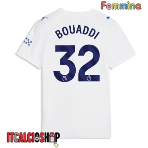 Manchester City Ayyoub Bouaddi #32 Terza Maglia Femmina 2026-27 Manica Corta Manchester City Ayyoub Bouaddi #32 Terza Maglia Femmina 2026-27 Manica Corta